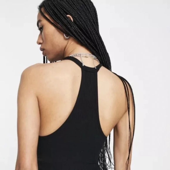 NWOT Free People Speed Dial Bodysuit Size M Ivory / offwhite / cream - Picture 3 of 6